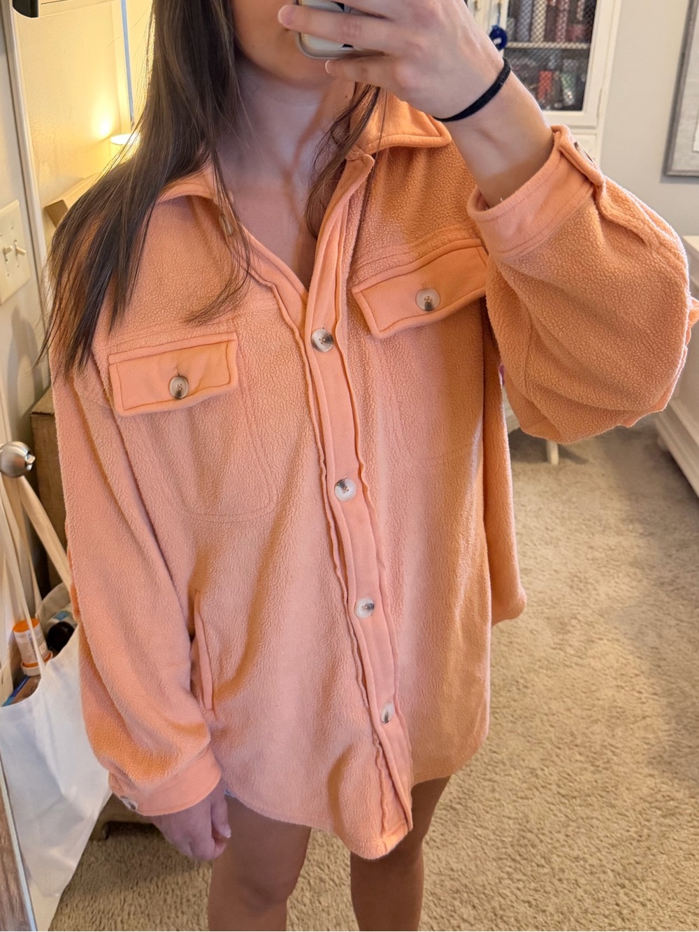 SHOP TALULAH Delilah Shacket | Sherbert